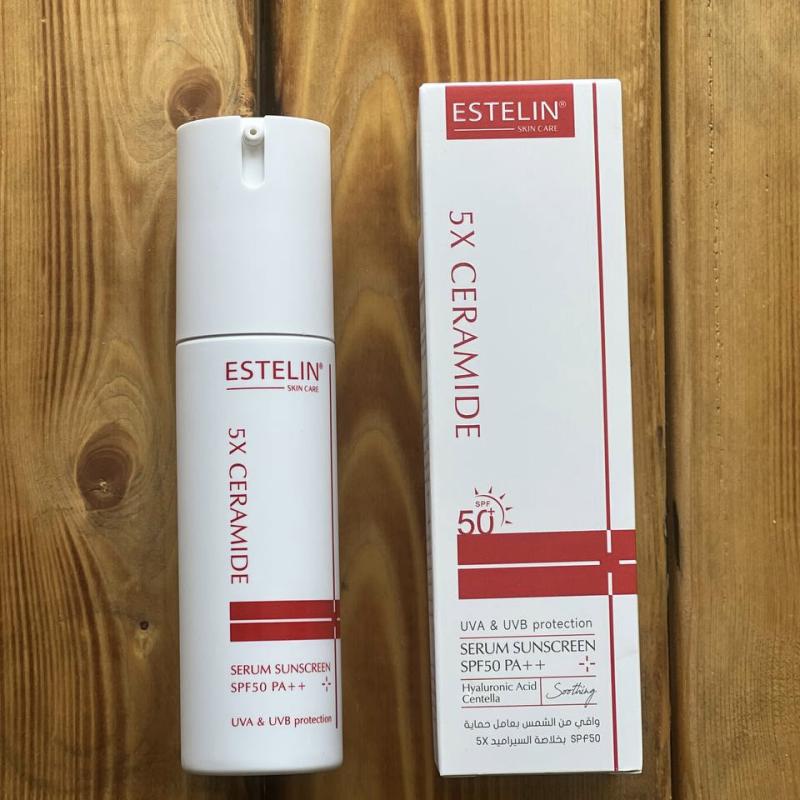 کرم ضدآفتاب ترمیم‌کننده و مرطوب‌کننده قوی استلین Estelin