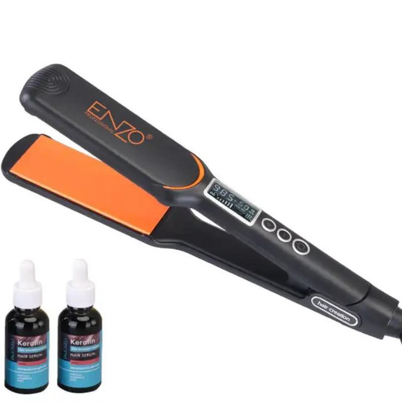 اتو مو انزو کراتینه پروفیشینال صفحه پهن مدل EN-3130 ENZO - تصویر 2